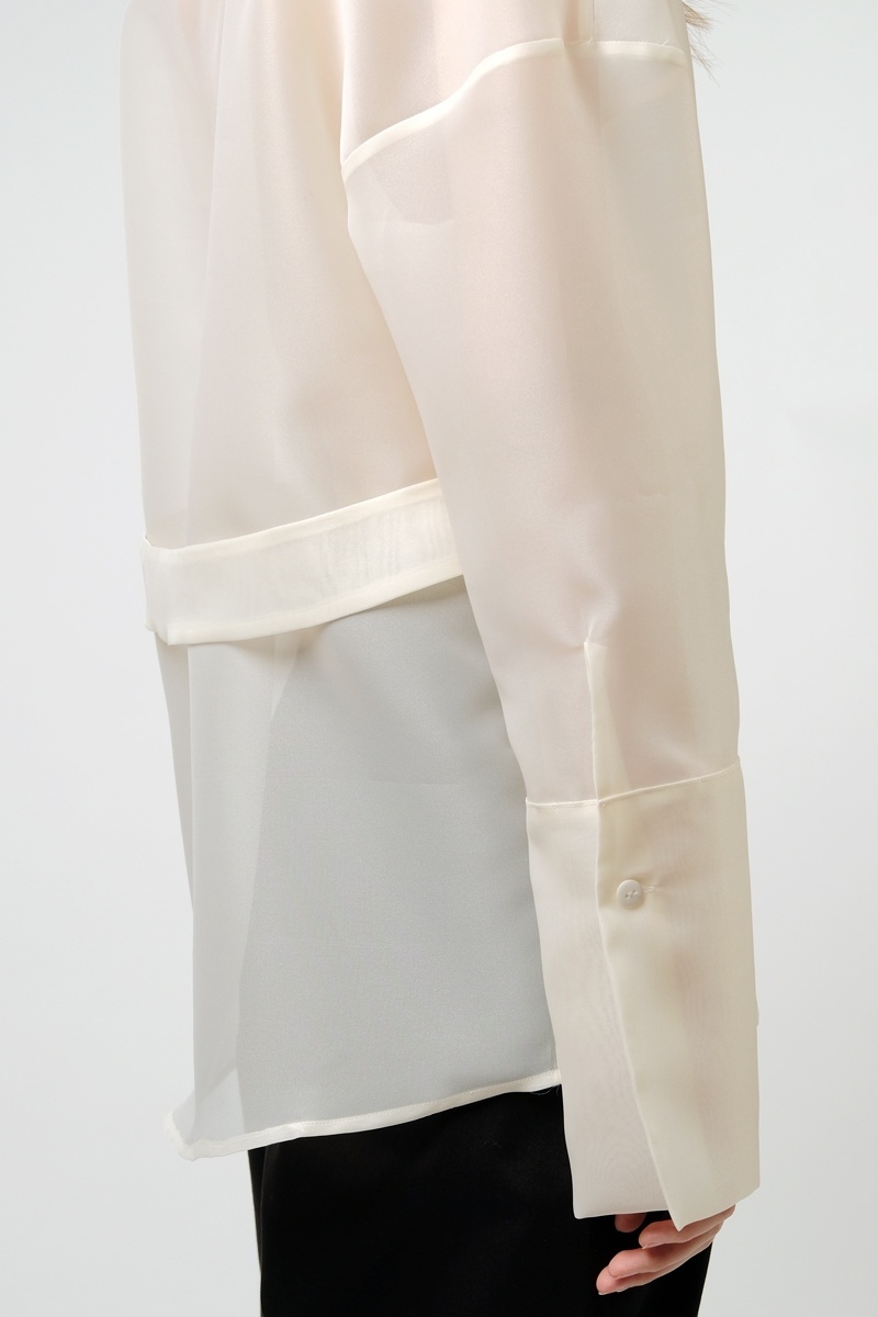 August Leelo Shirt - Ivory