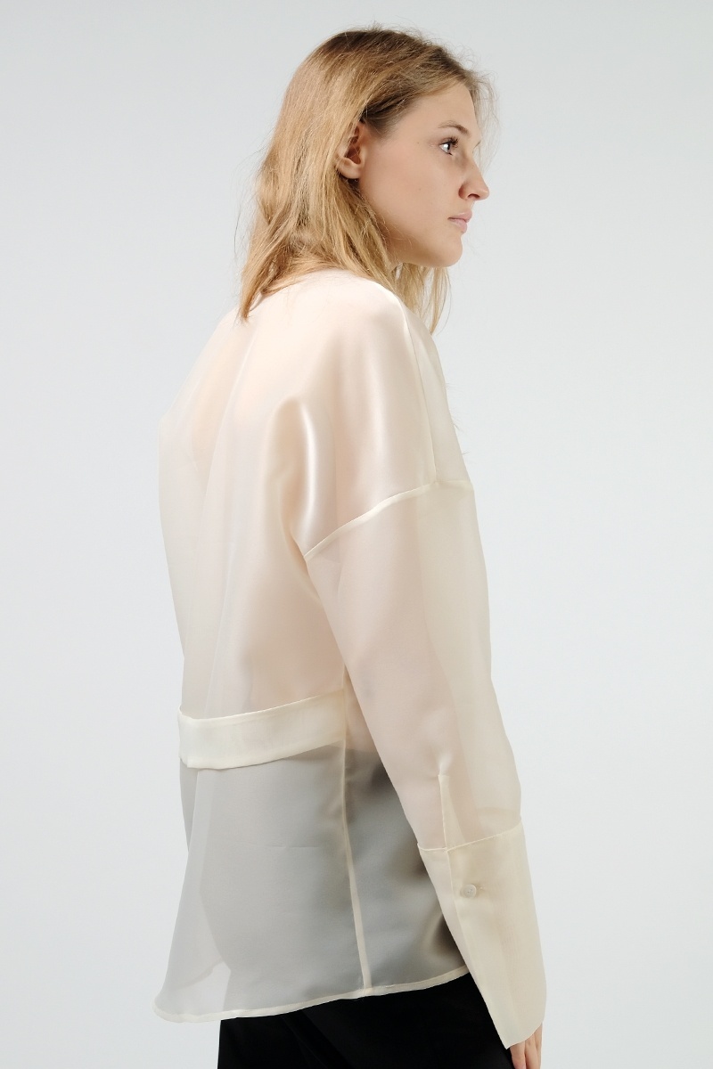 August Leelo Shirt - Ivory