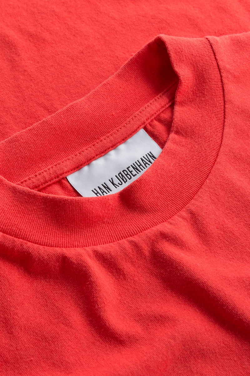 Han Kjobenhavn Boxy Tee - Red