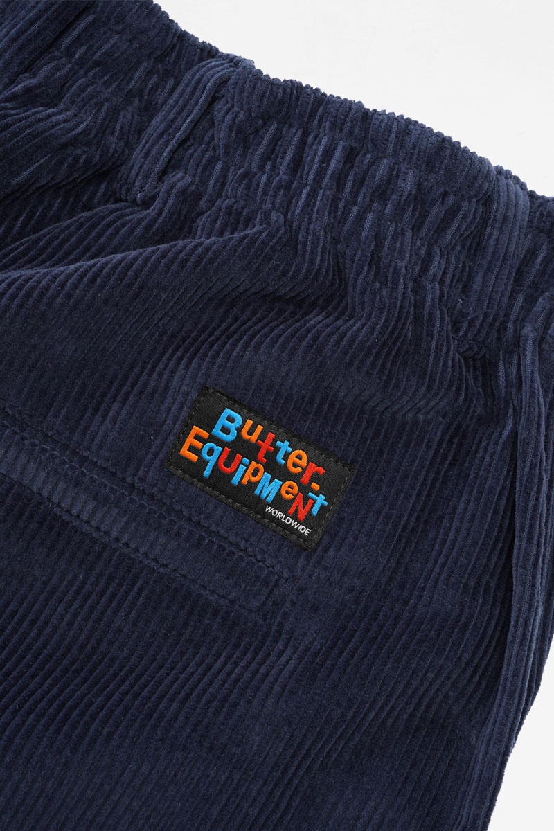 Butter Goods Corduroy Wide Leg Pants - Navy