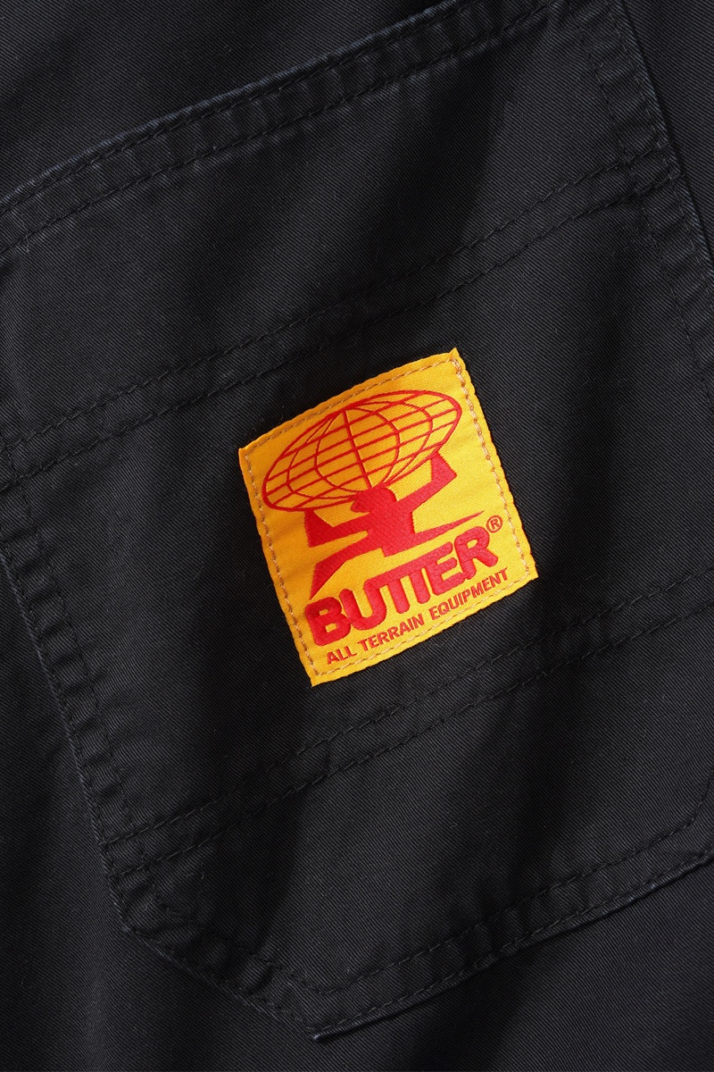 Butter Goods Field Cargo Pants - Black