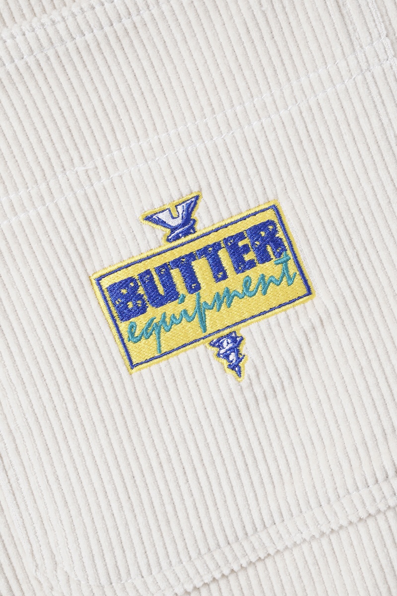 Butter Goods High Wale Cord Work Pants - Bone