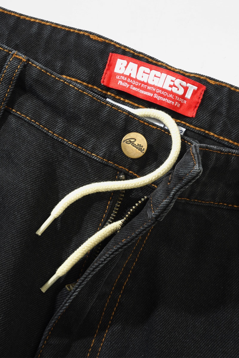 Butter Goods Santosuosso Denim Jeans - Washed Black