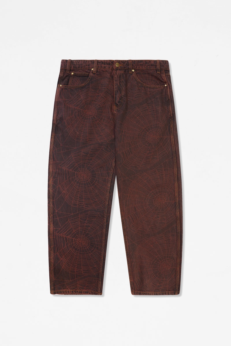 Butter Goods Web Denim Jeans - Brick
