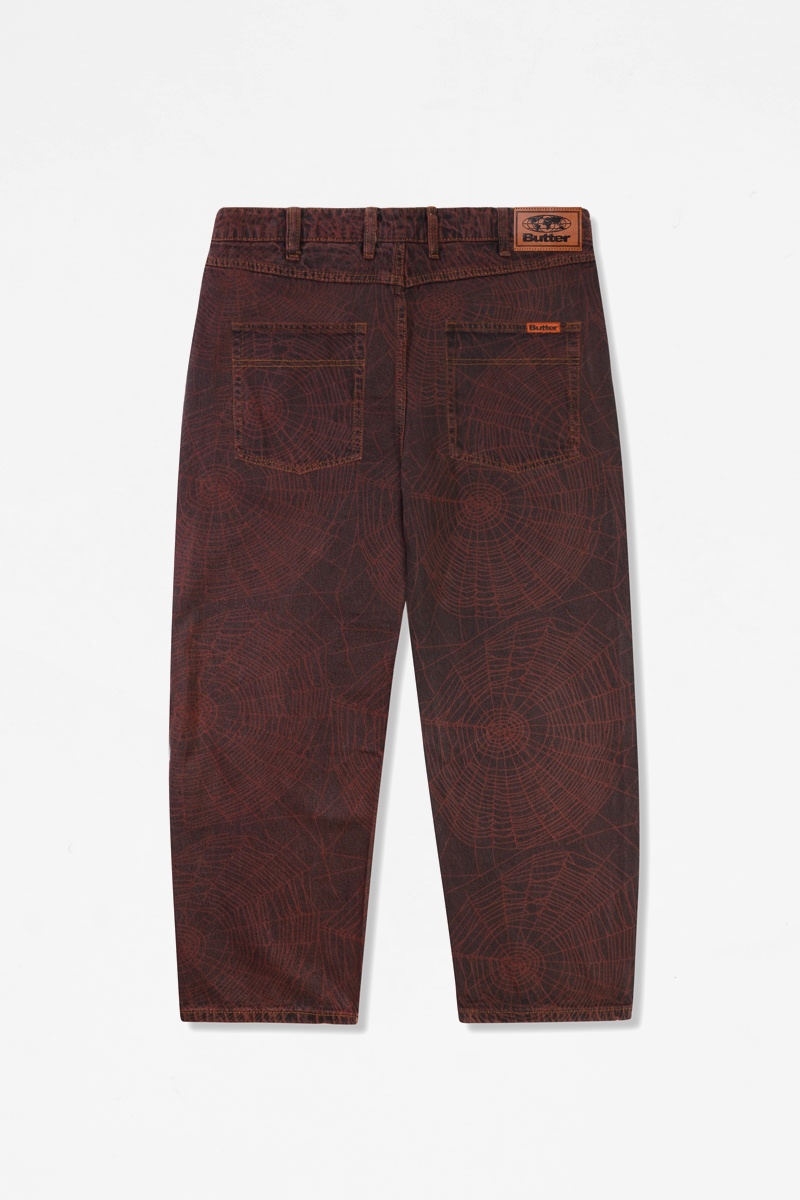Butter Goods Web Denim Jeans - Brick