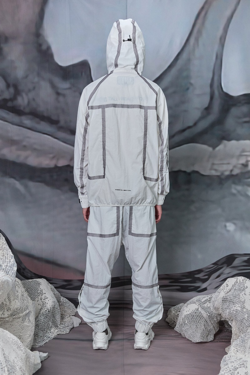C10_Loist Hooded Windbreaker - Blanc Off White RD