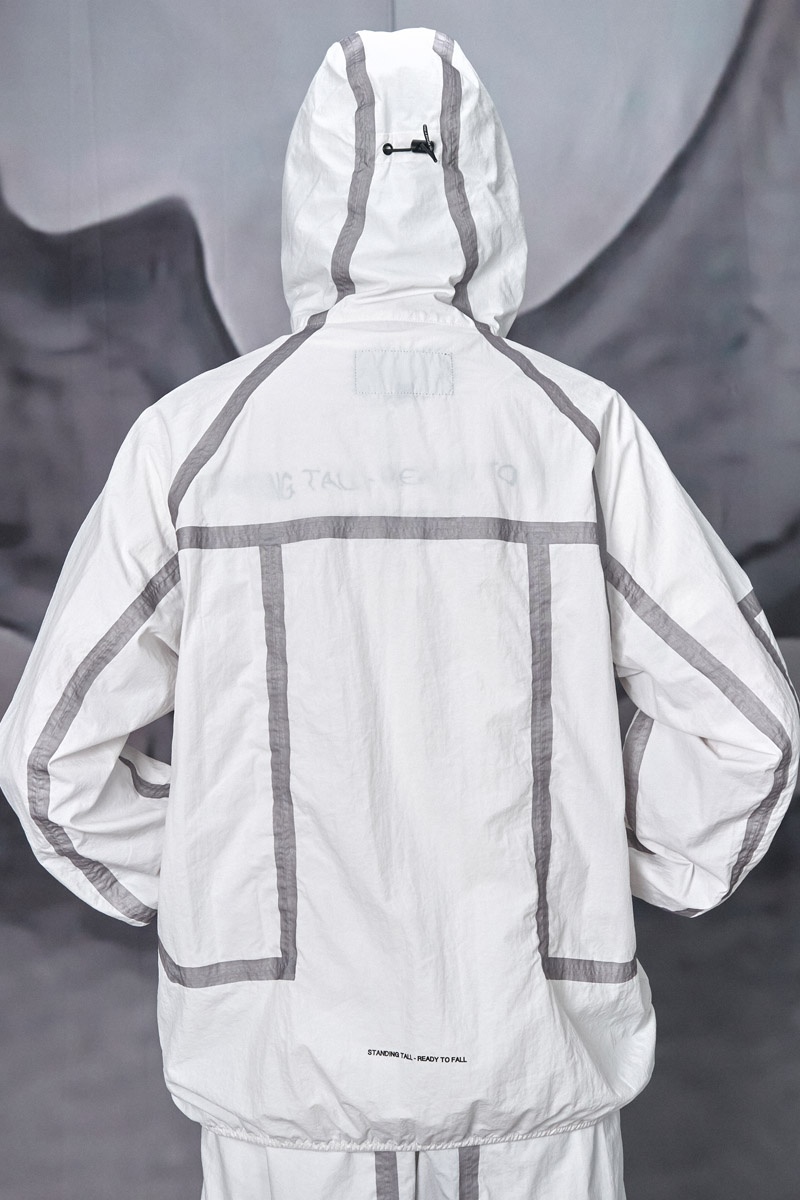 C10_Loist Hooded Windbreaker - Blanc Off White RD