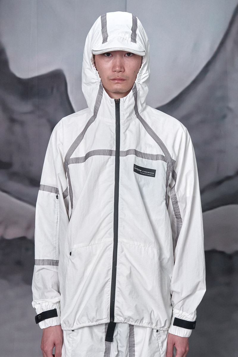C10_Loist Hooded Windbreaker - Blanc Off White RD
