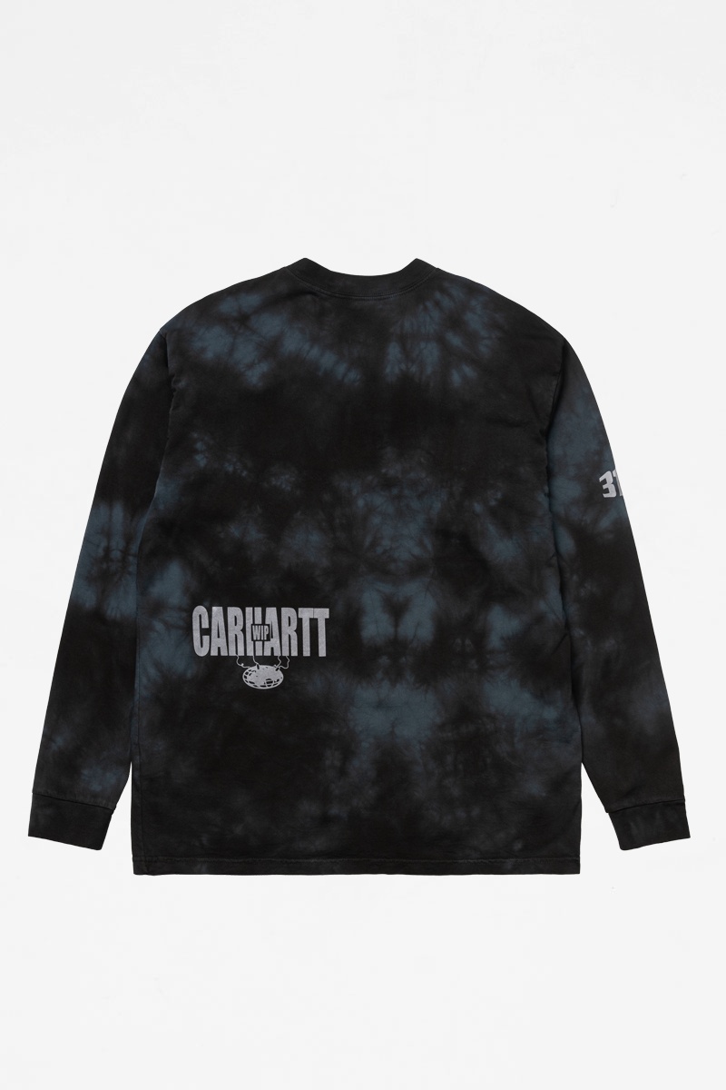 Carhartt WIP Tab LS Tee - Black/White Carhartt WIP Tab LS Tee - Black/White