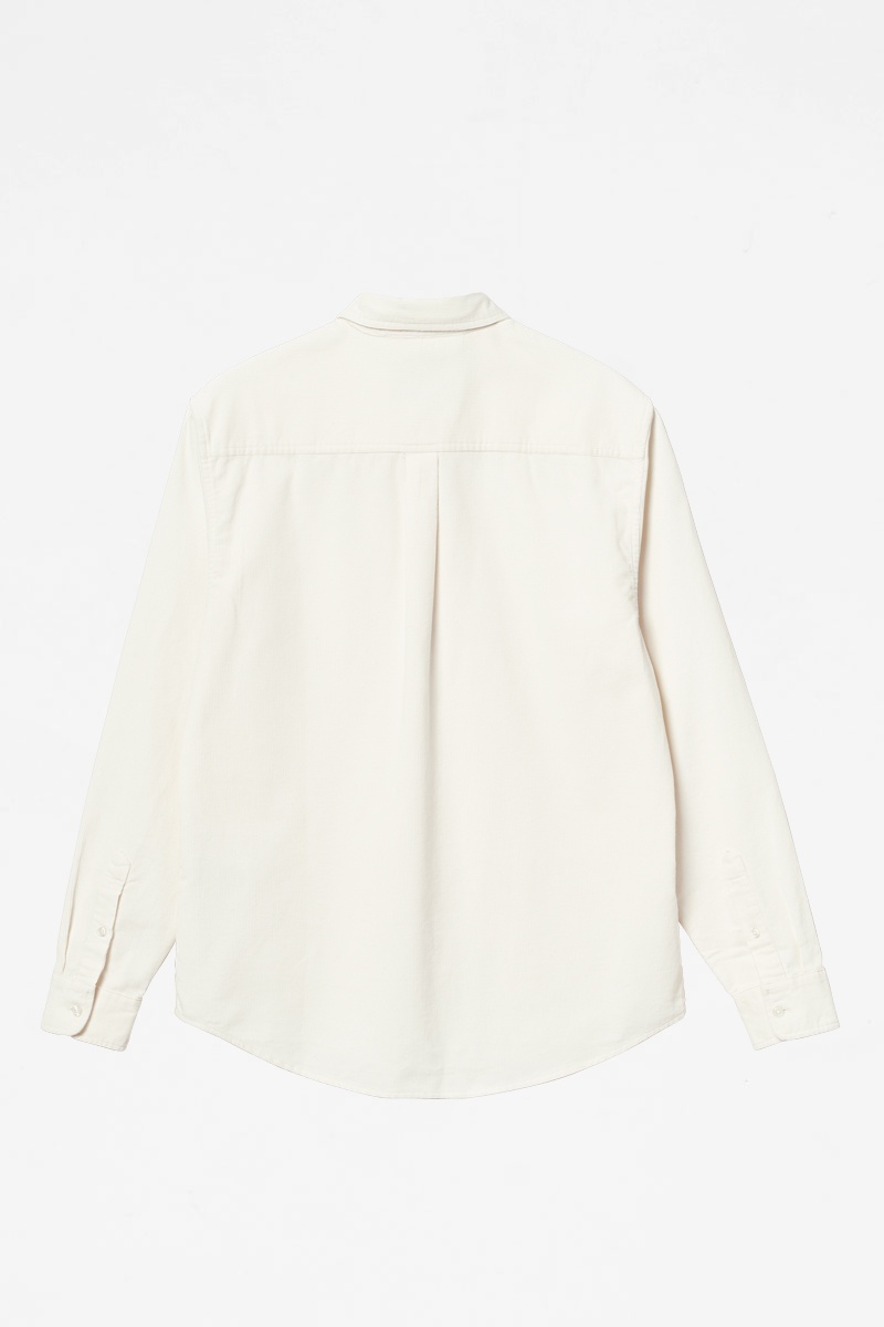 Carhartt WIP L/S Madison Cord Shirt - Wax/Kingston