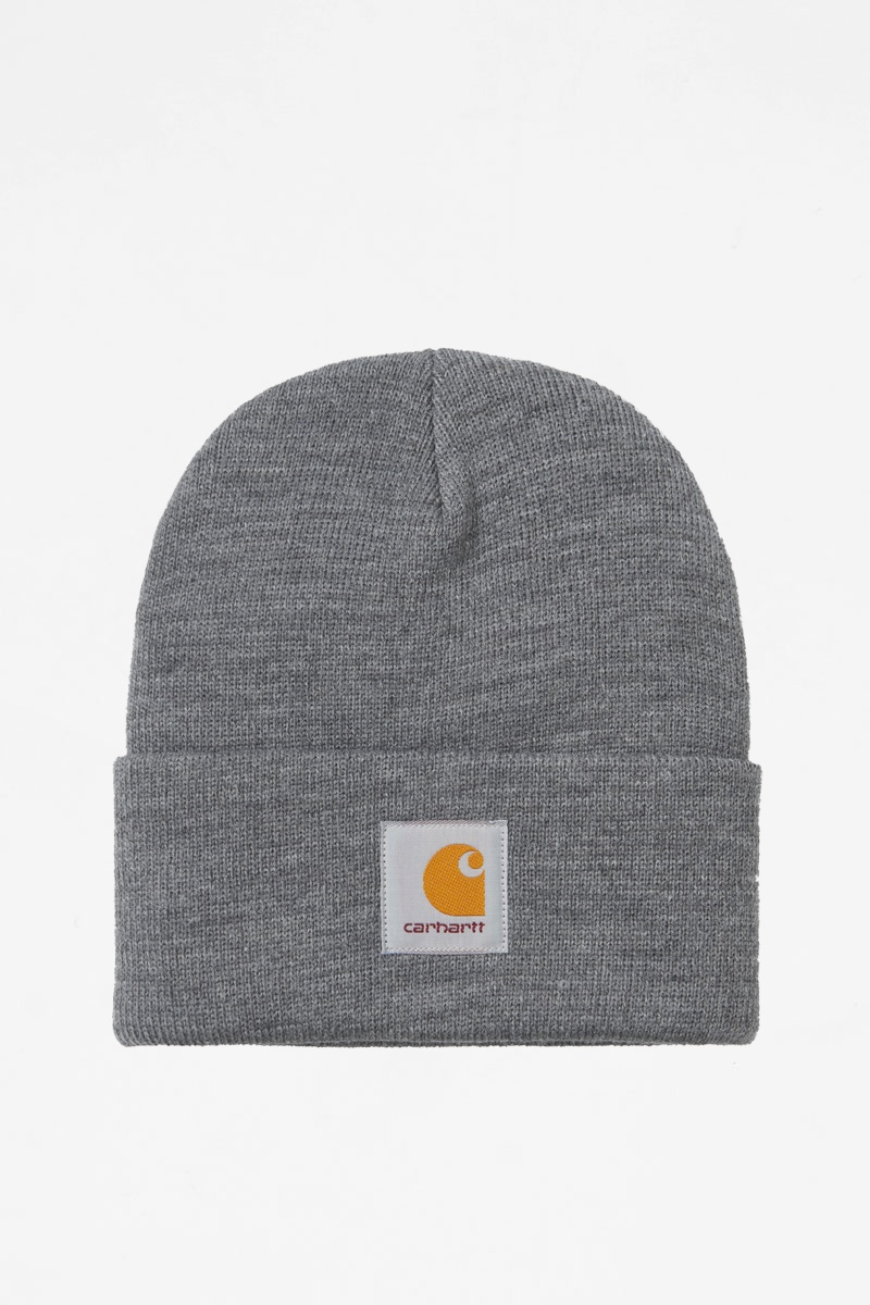 Carhartt WIP Short Watch Hat - Dark Grey Heather