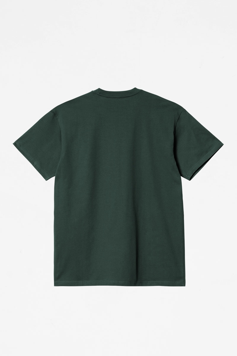 Carhartt WIP Chase Tee - Juniper/Gold