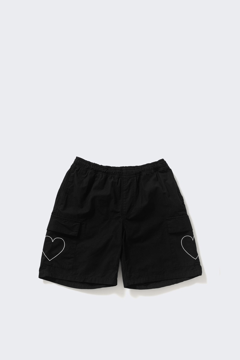 Carne Bollente Short Love Story Shorts - Black