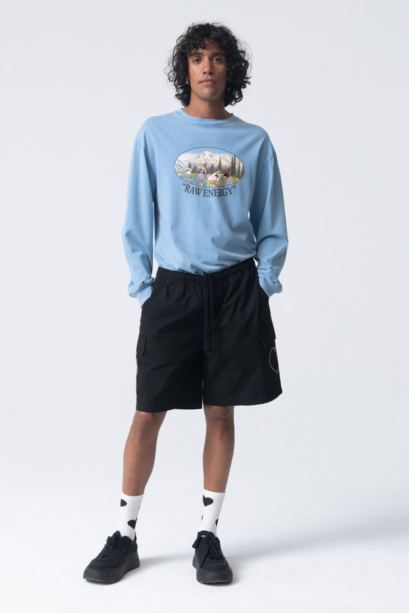 Carne Bollente Short Love Story Shorts - Black