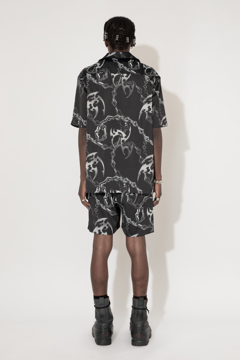 Han Kjobenhavn Chain Tribal Summer Shirt - Silver
