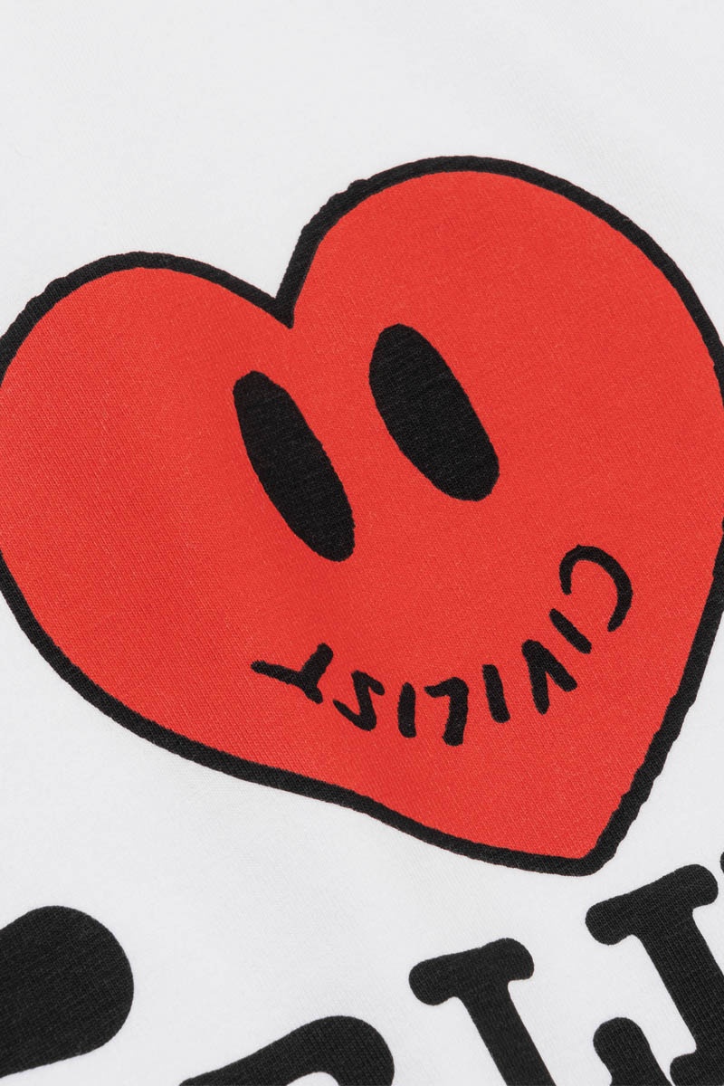 Civilist Ilove Tee - White