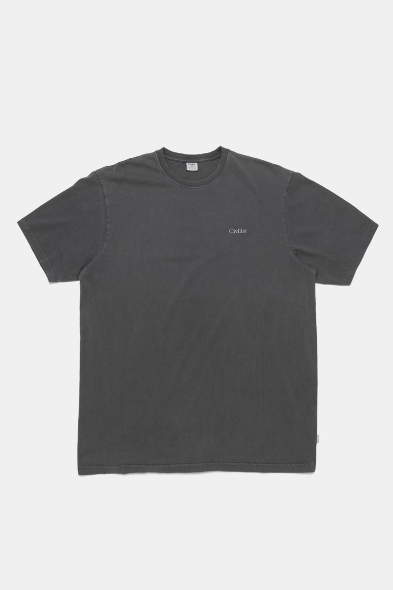 Civilist Mini Logo Tee - Pepper
