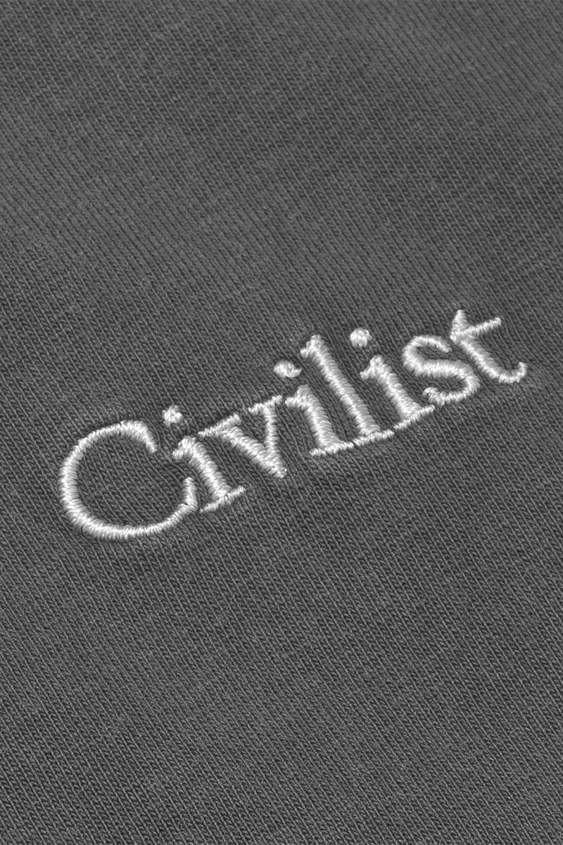 Civilist Mini Logo Tee - Pepper