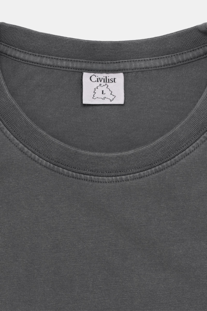 Civilist Mini Logo Tee - Pepper