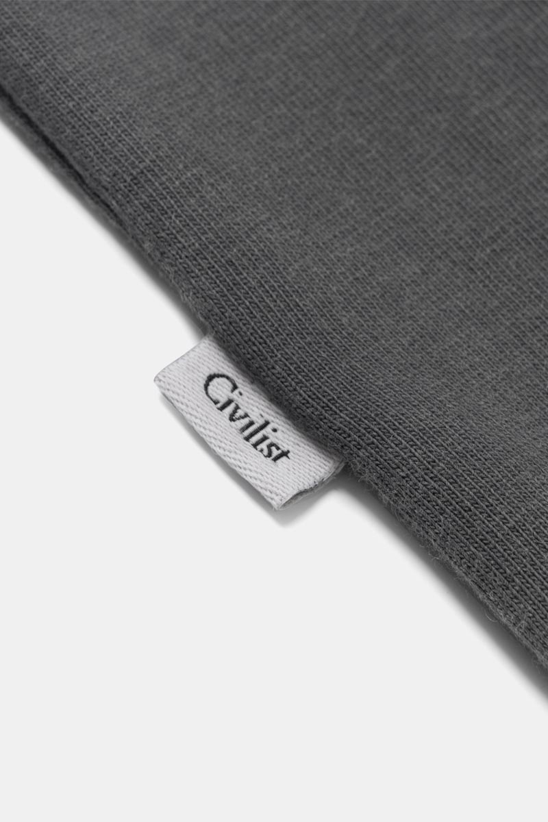Civilist Mini Logo Tee - Pepper