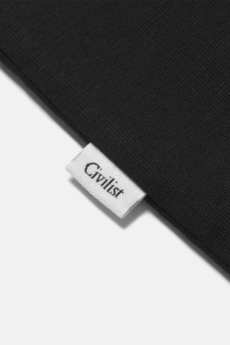Civilist Schulle Chrome Tee - Black