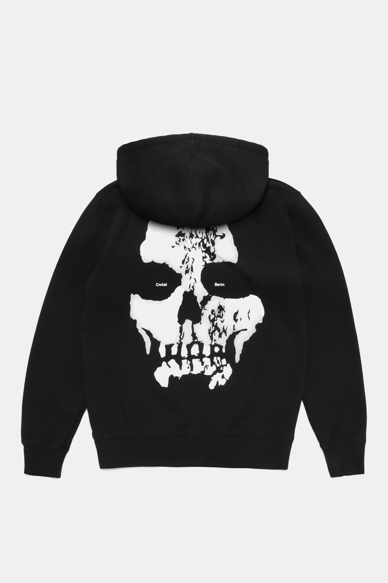 Civilist Skull Hood - Black