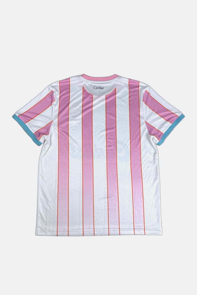 Civilist Striped Jersey - Pink/Blue