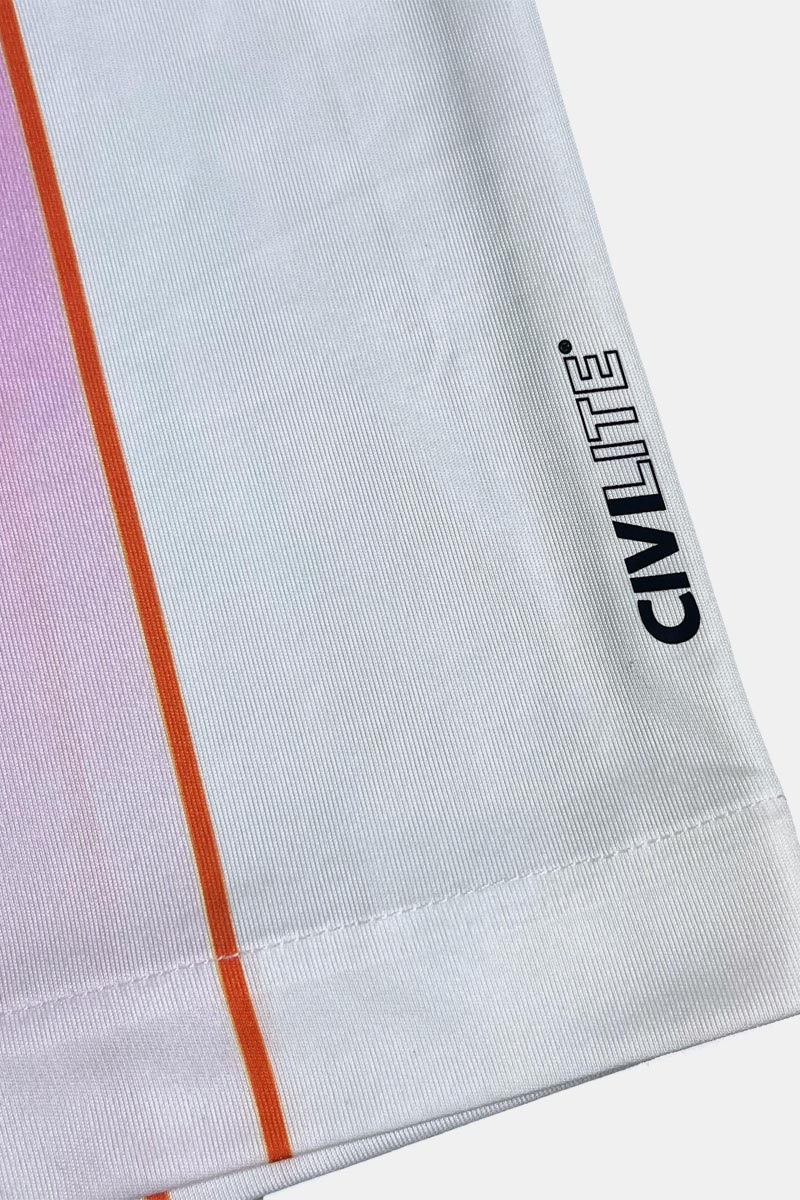 Civilist Striped Jersey - Pink/Blue