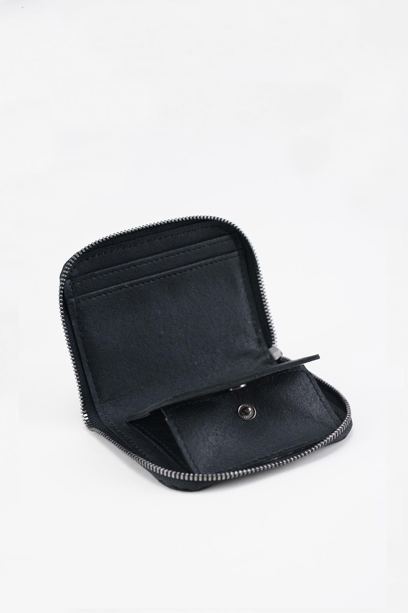Cote&Ciel Zipper Wallet M - Black