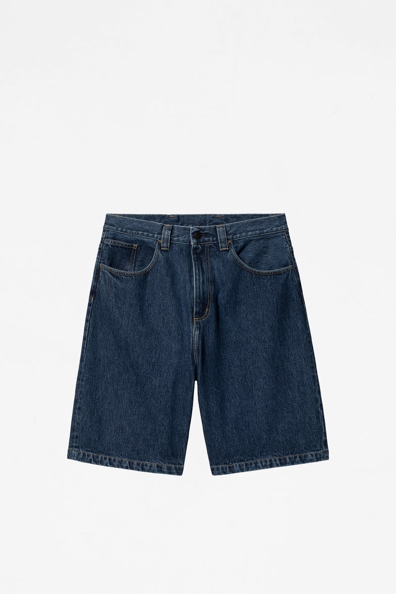 Carhartt WIP Brandon Short - Blue Stone Washed