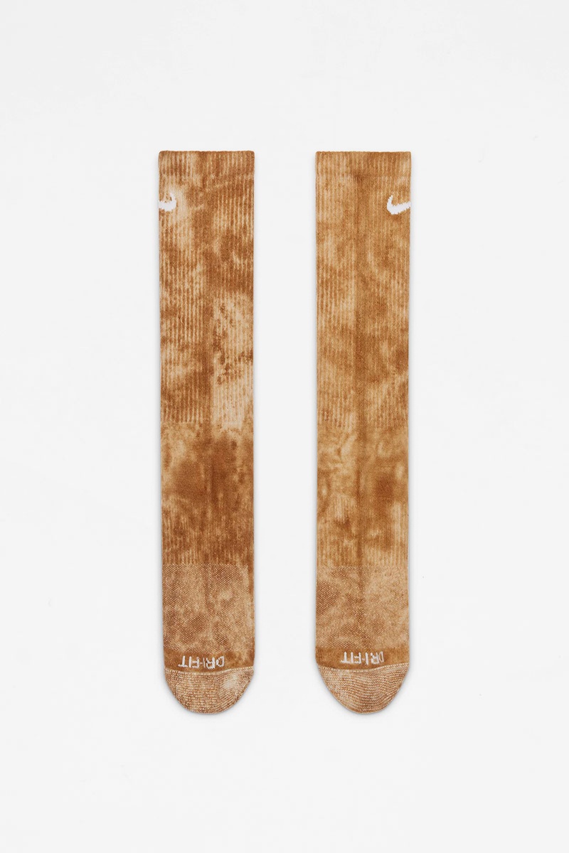 Nike Everyday Plus Tie-Dye Socks - Ale Brown/Light Bone/White