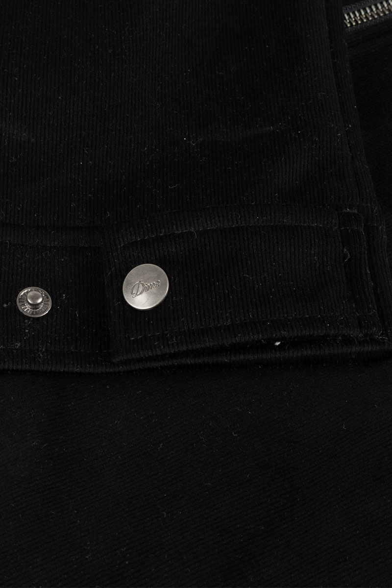 Dime Cord Zip Jacket - Black