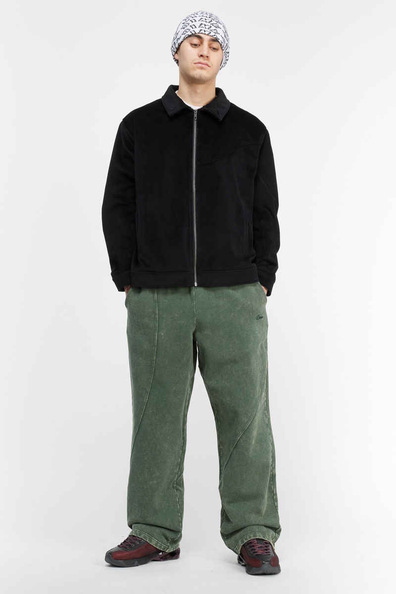 Dime Cord Zip Jacket - Black