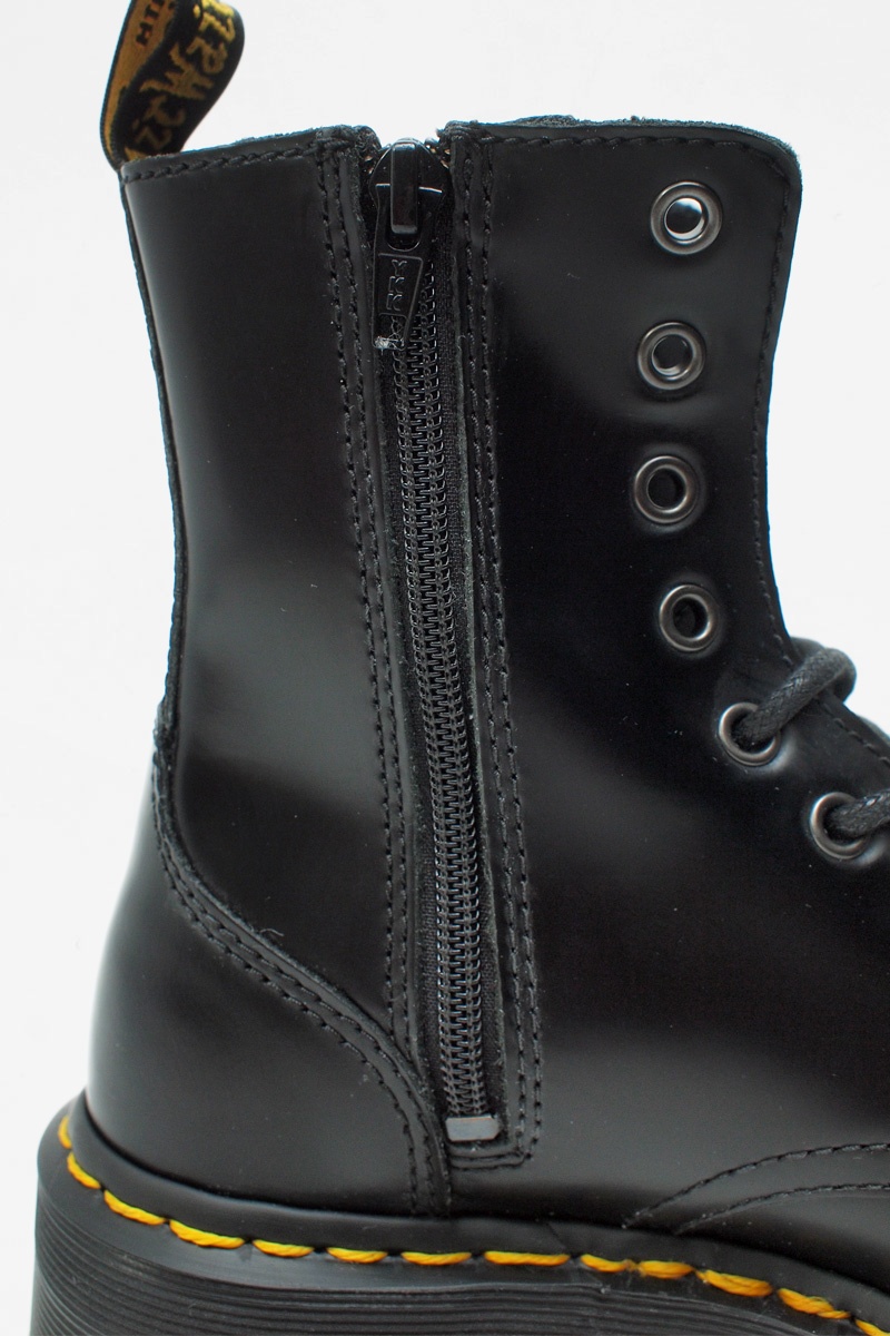 Dr. Martens Jadon - Black Polished Smooth