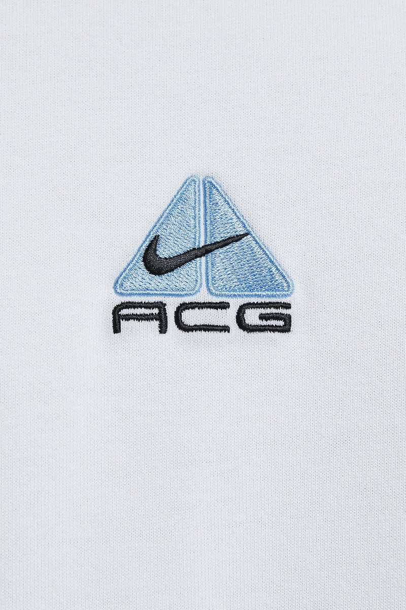 Nike ACG Lungs Logo LS Tee - Summit White/Aquarius Blue