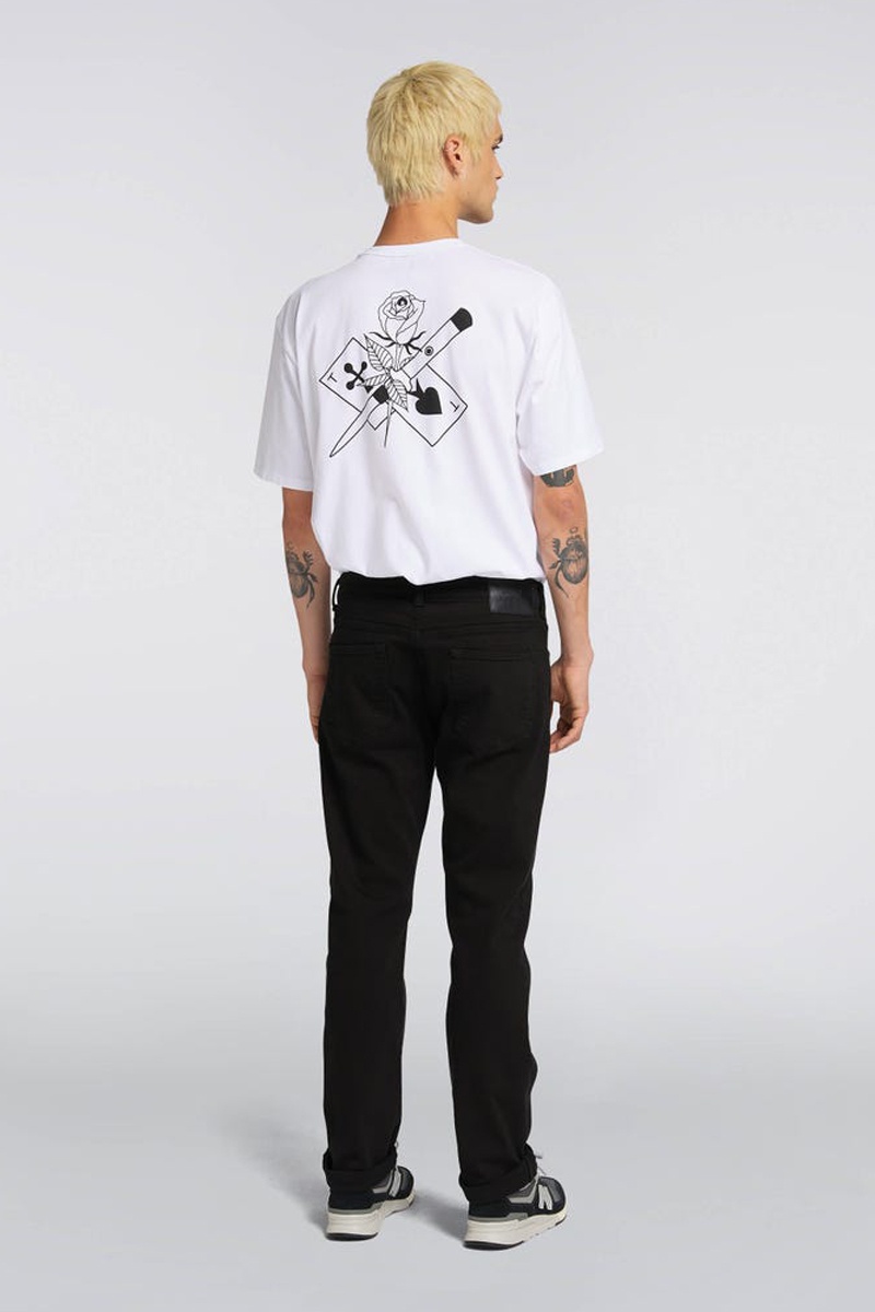 Edwin ED-80 CS Ayano Black - Black Overdyed Edwin ED-80 CS Ayano Black - Black Overdyed