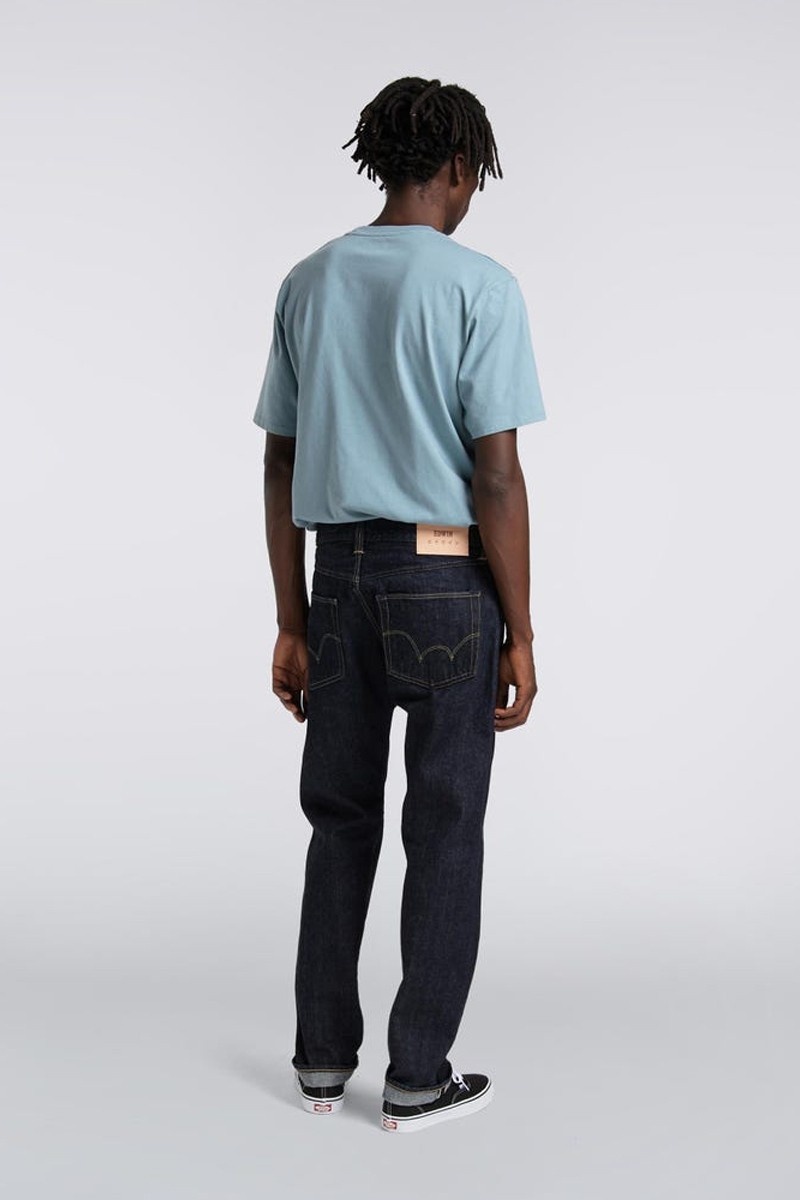 Edwin ED-55 Red Listed Selvage - Rinsed Edwin ED-55 Red Listed Selvage - Rinsed