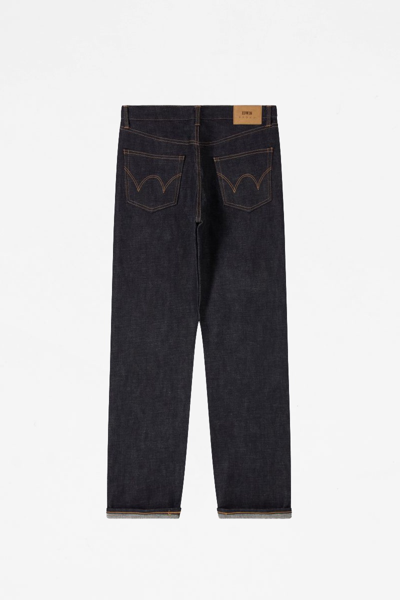 Edwin Loose Straight Kaihara Rainbow Selvage - Blue Unwashed