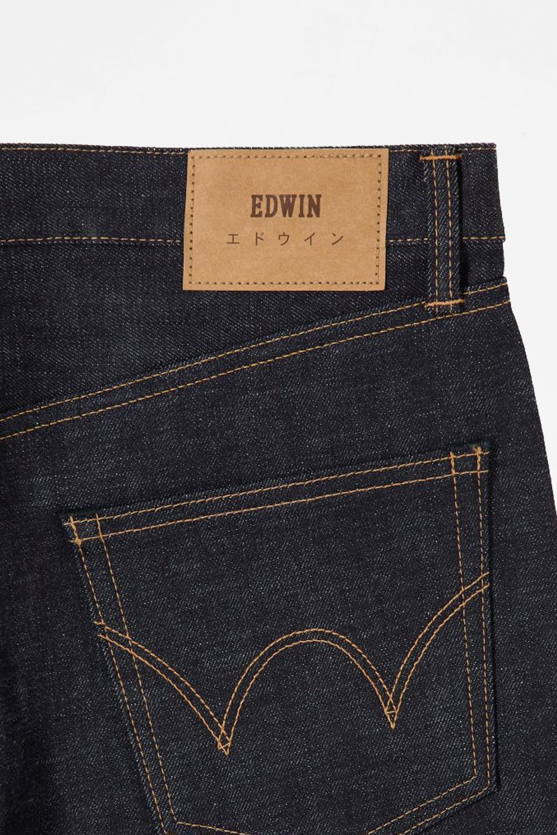 Edwin Loose Straight Kaihara Rainbow Selvage - Blue Unwashed