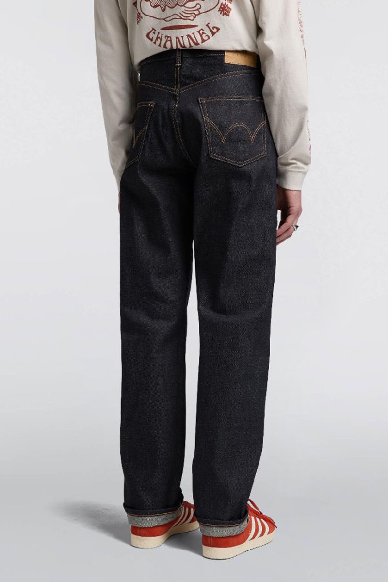 Edwin Loose Straight Kaihara Rainbow Selvage - Blue Unwashed