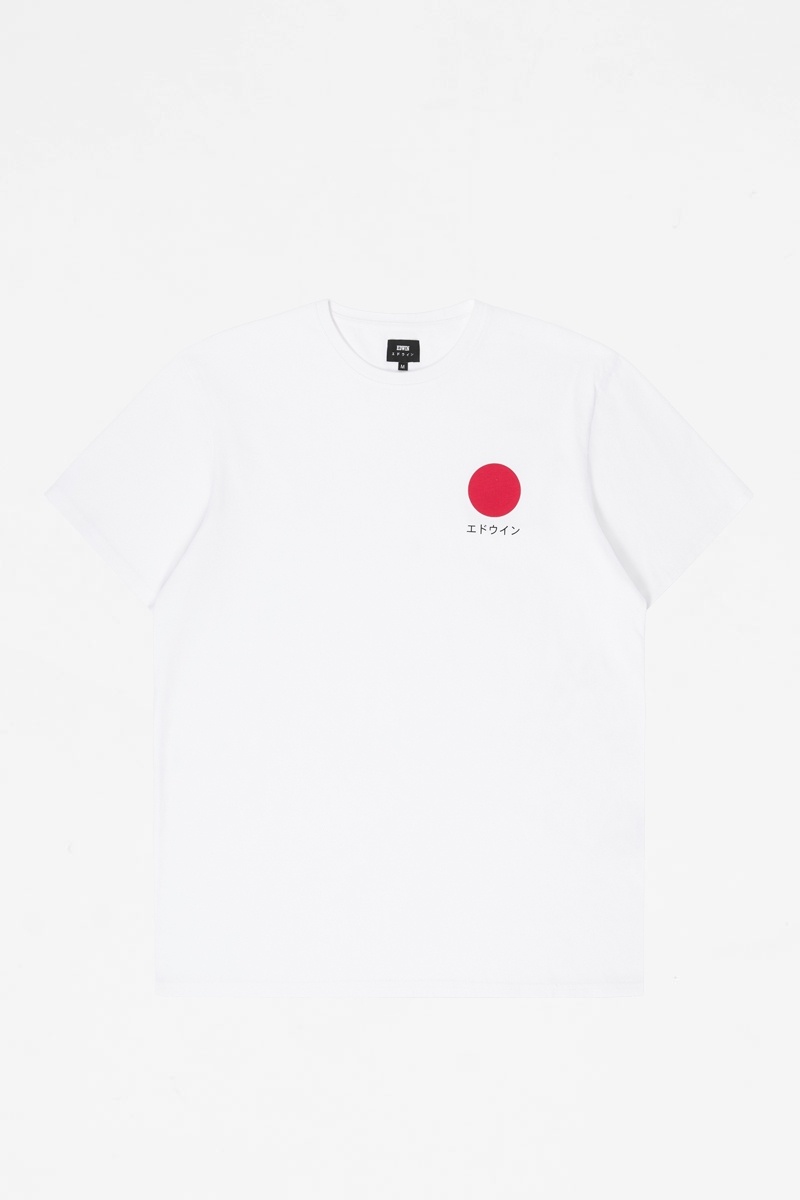 Edwin Japanese Sun Tee - White