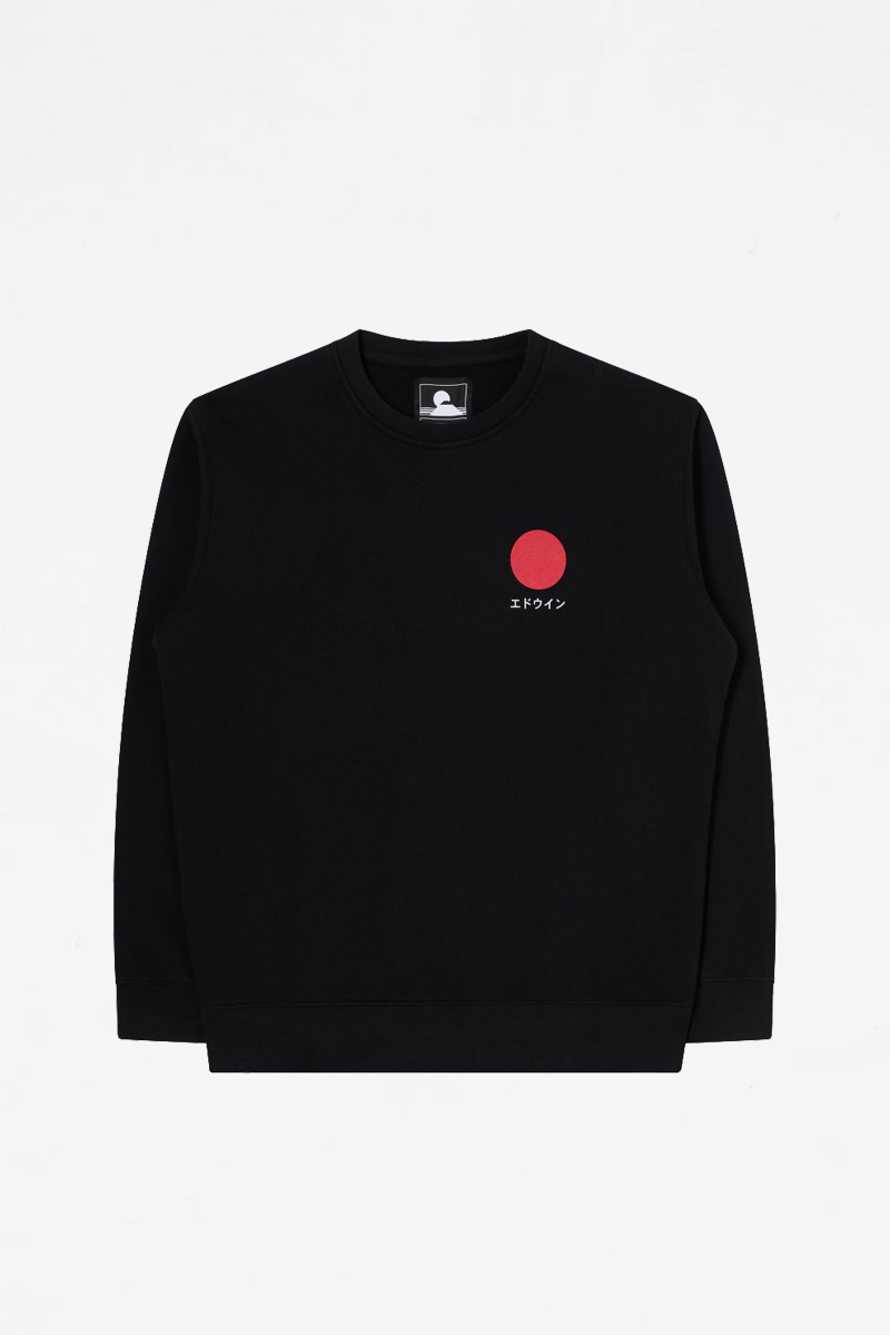 Edwin Japanese Sun Sweat - Black