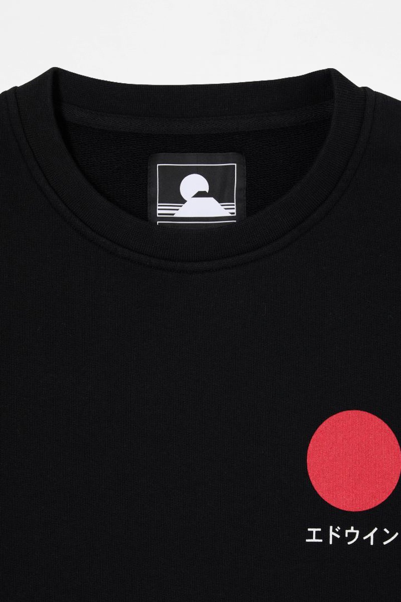 Edwin Japanese Sun Sweat - Black