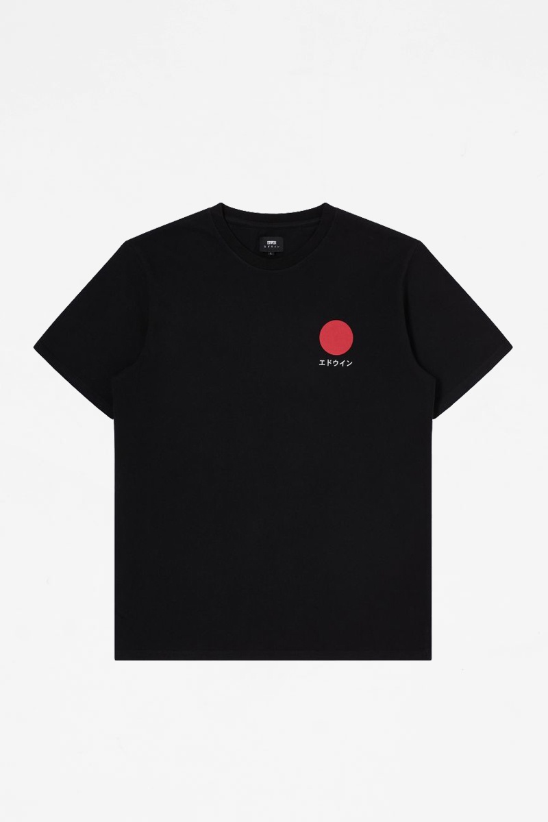 Edwin Japanese Sun Tee - Black