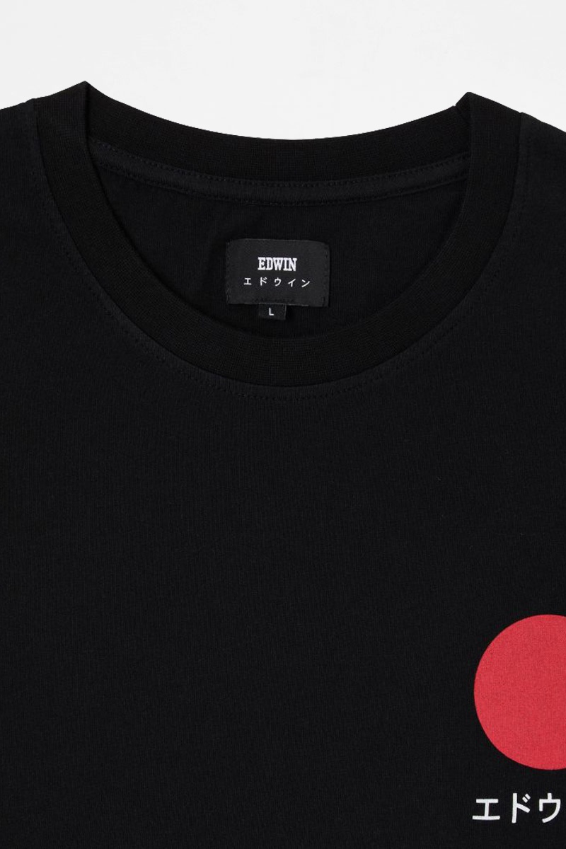 Edwin Japanese Sun Tee - Black