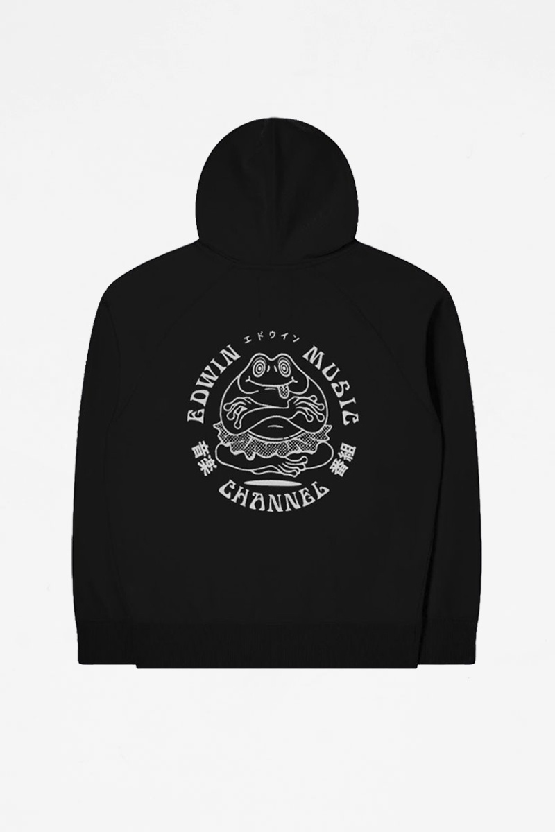Edwin Music Channel Hoodie - Black