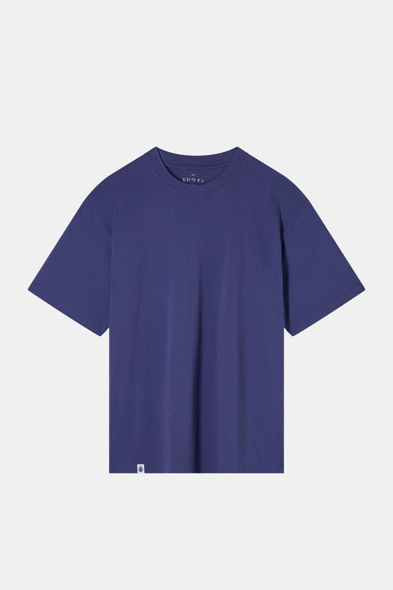 Edwin Oversize Basic Tee - Skipper Blue