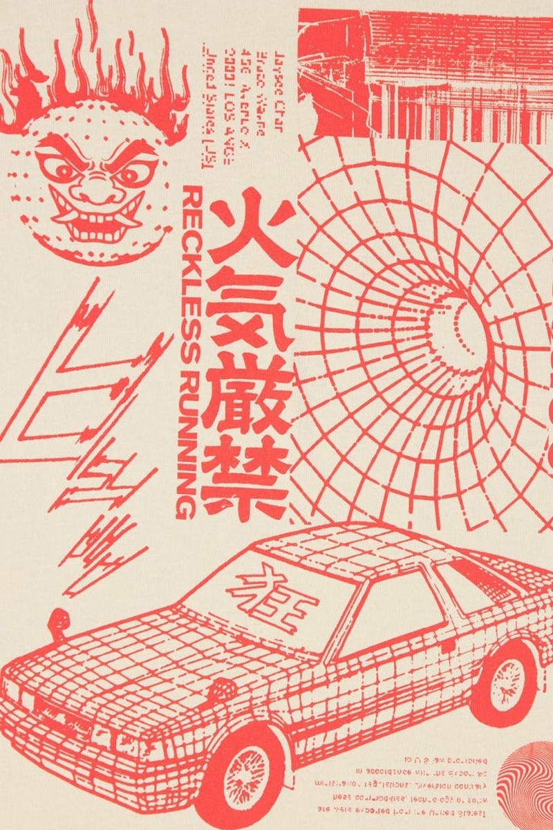 Edwin Tokyo Sabotage Tee - Pelican