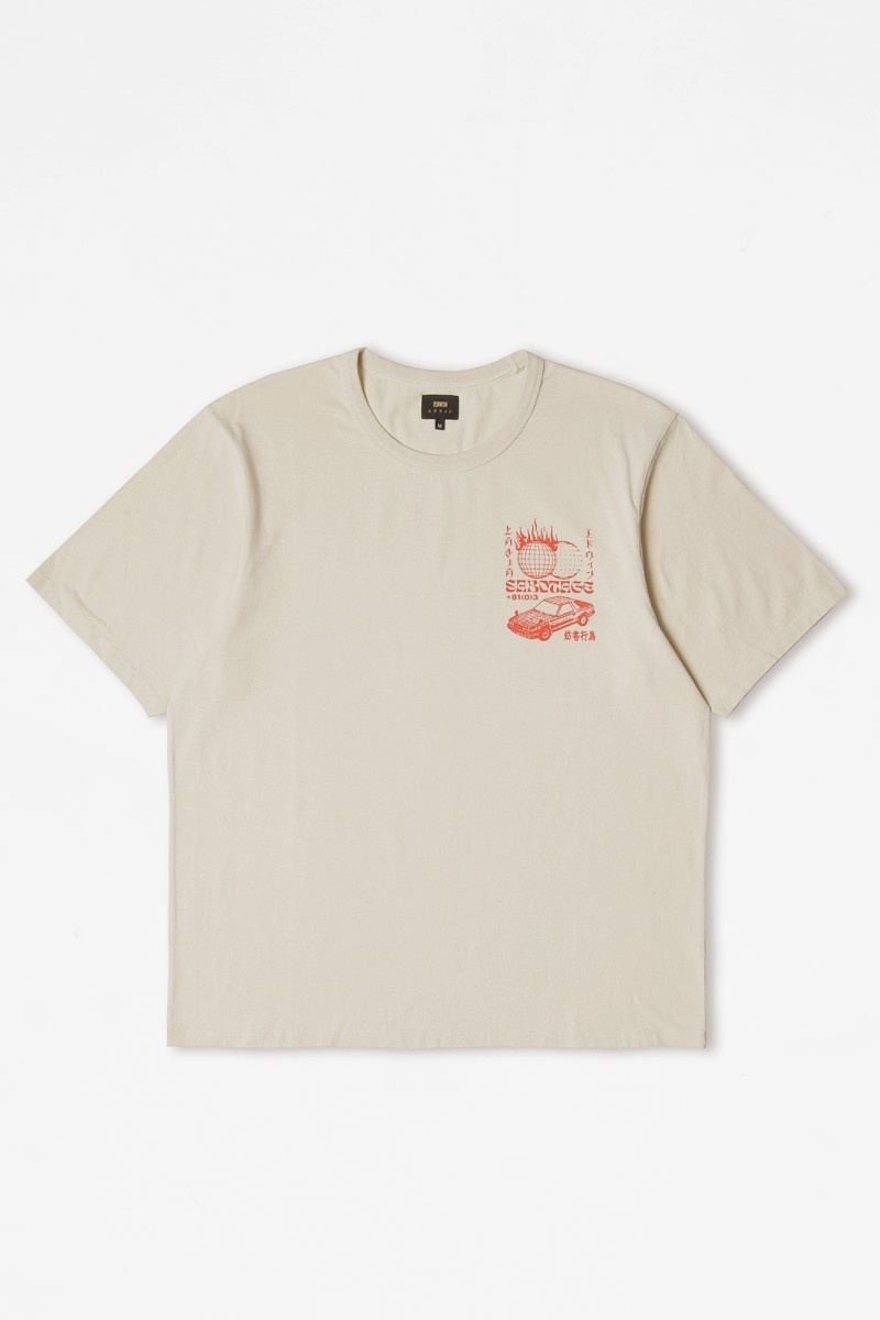 Edwin Tokyo Sabotage Tee - Pelican