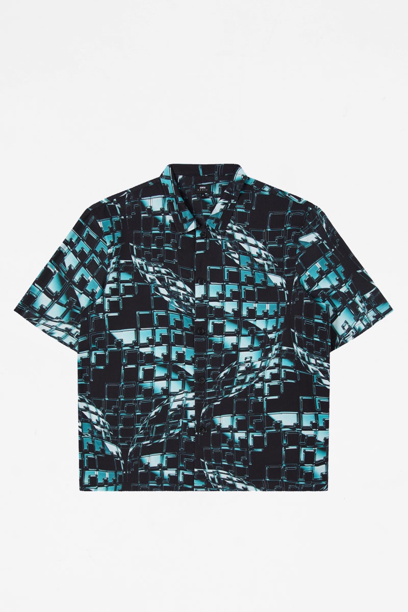 Edwin World Of Tomorrow Shirt - Blue